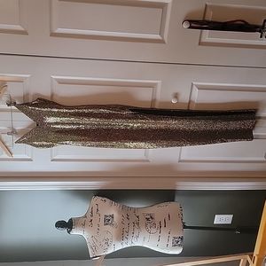 Gold Sequin Dress